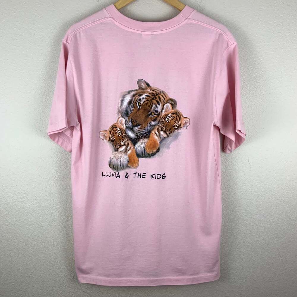 Vintage LLuvia And The Kids Tiger T-Shirt